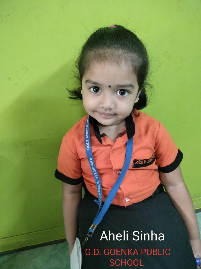 Children with teacher